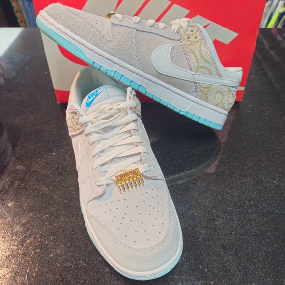 Nike Dunk Low SE 'Barbershop Grey' Hype Vault - Picture 8 of 12